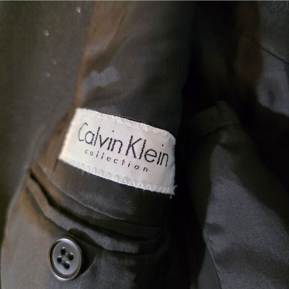 Calvin Klein Italian Suit Mens 42R - Picture 2 of 9